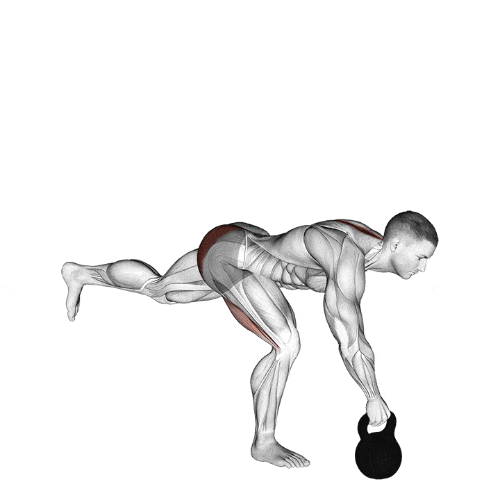 6. Single-leg deadlifts