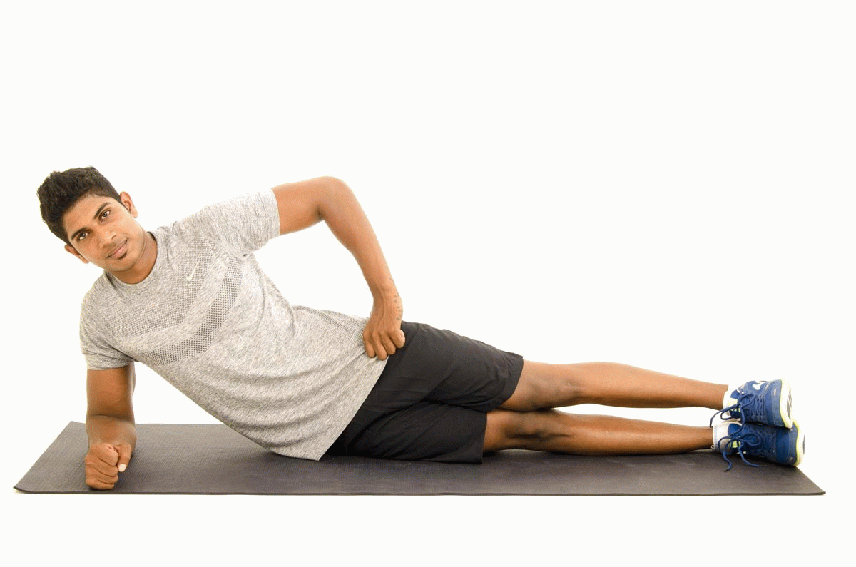 8. Side planks