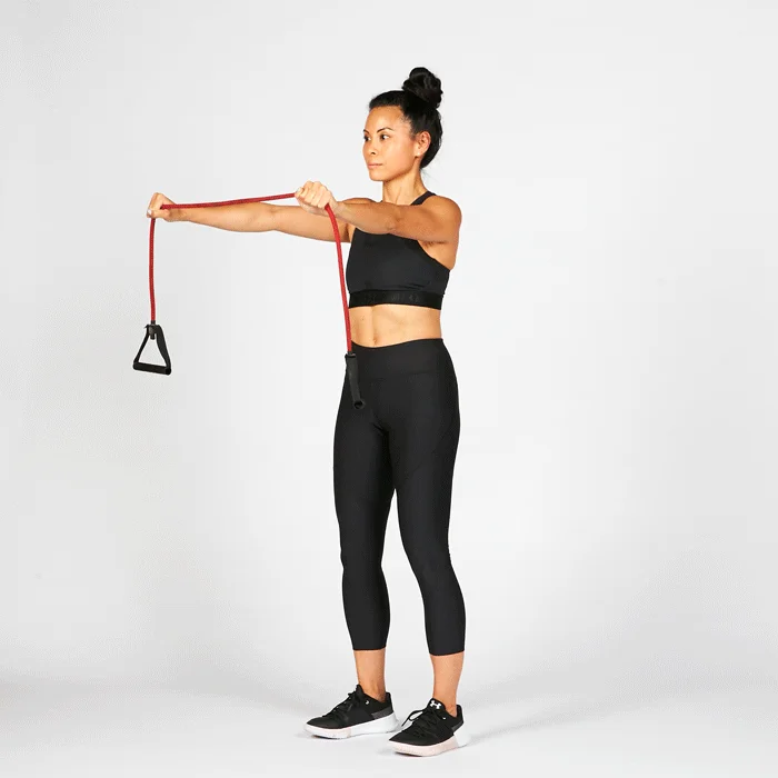 Resistance band pull apart